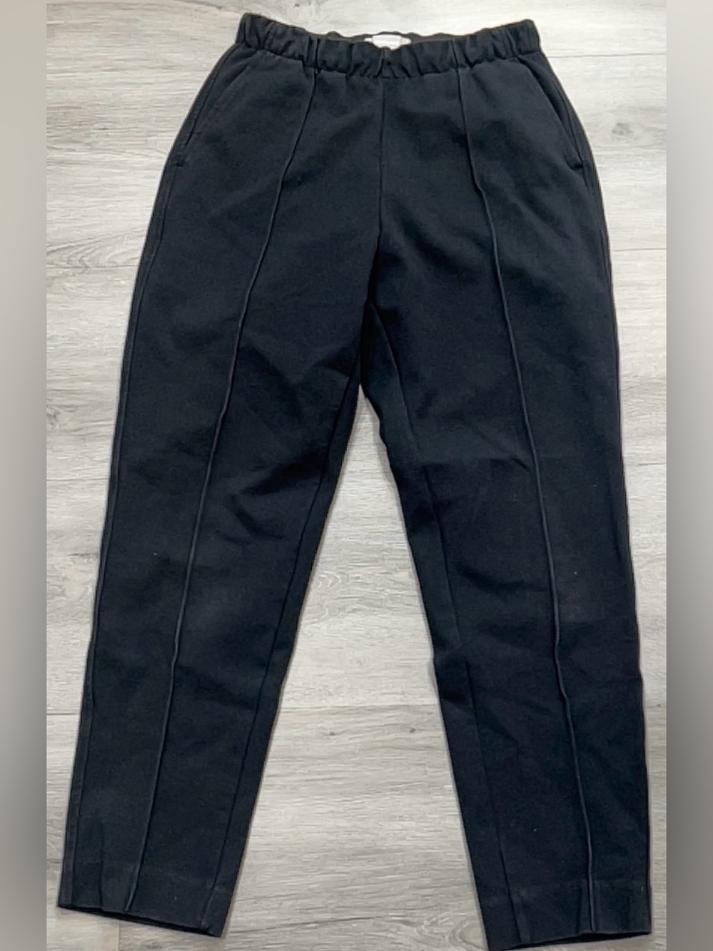 Everlane Womens Black Pull On Drawstring Jogger Pants Casual Comfort Size Medium